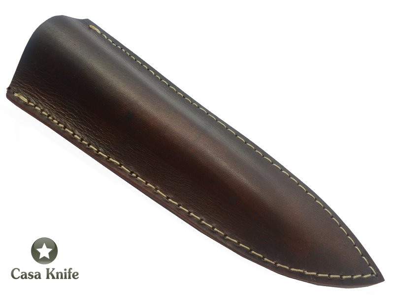 Adaga Kris para colecionador forjado em aço damasco 15N20 / 1095 / 58 HCR / 288 camadas, 26 cm