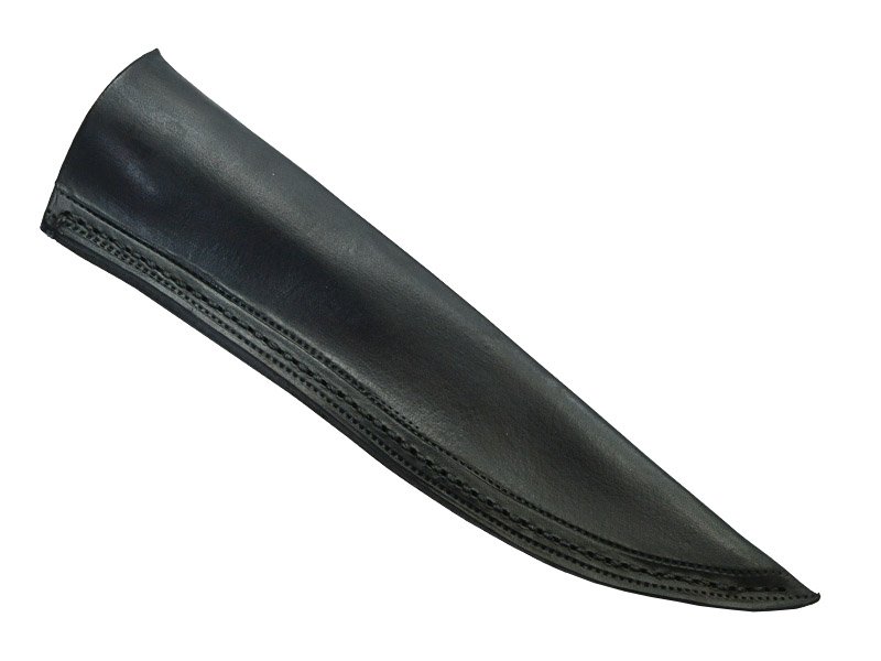 Adelar Filippon faca brüt Forge para churrasco, forjada em aço inox. Empunhadura em Sucupira, 33 cm