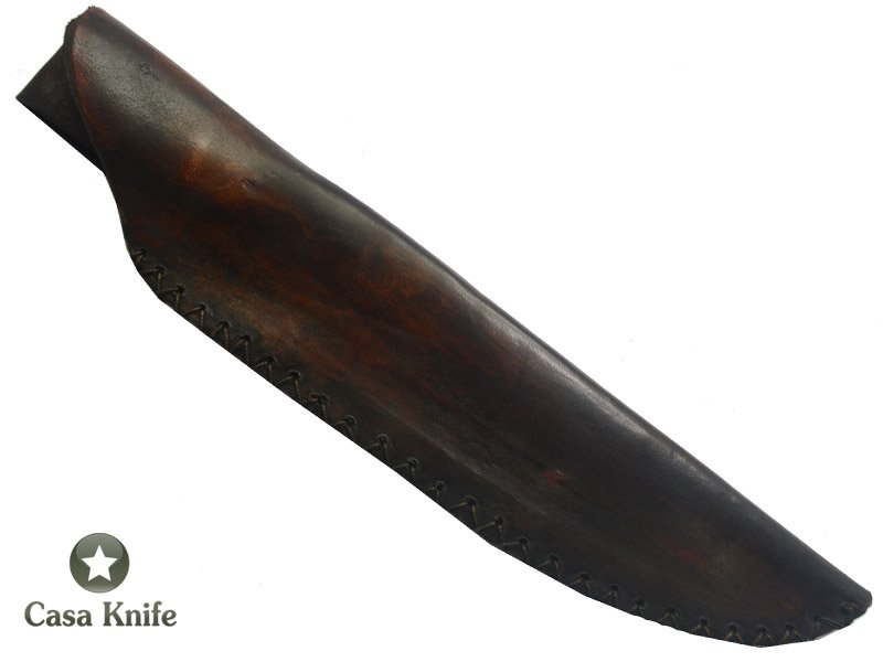 Adelar Filippon faca Brute Forge para colecionador em aço 1045. Empunhadura em Imbuia, 29 cm