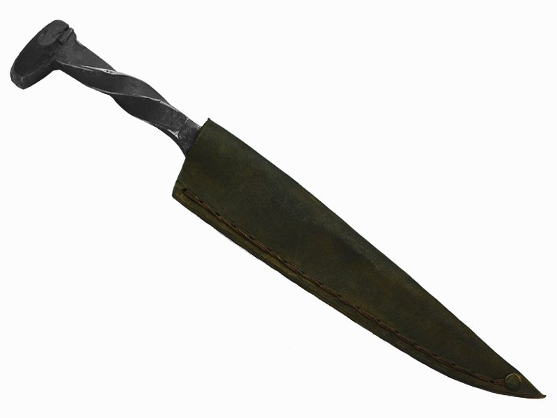 Adelar Filippon faca de prego trilho de trêm, 29 cm