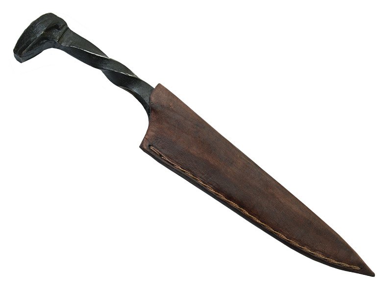 Adelar Filippon faca de prego trilho de trêm, 28 cm