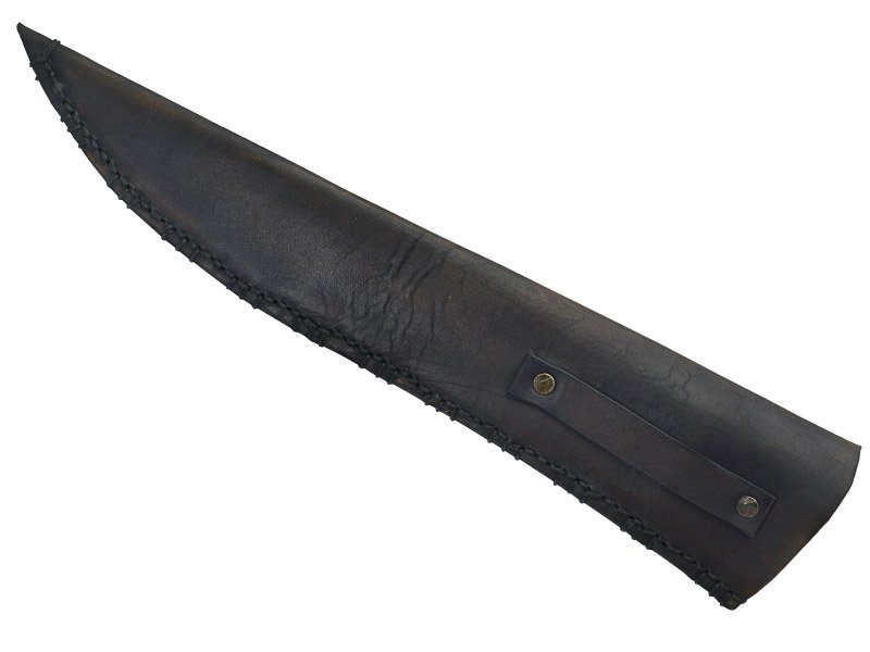 Adelar filippon faca javalizeira para colecionador forjado em aço 5160. Empunhadura em imbuia, 40 cm