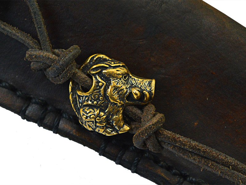 Adelar filippon faca javalizeira para colecionador forjado em aço 5160. Empunhadura em imbuia, 40 cm