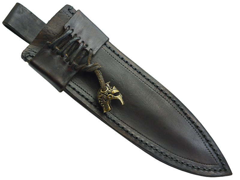 Adelar Filippon faca para churrasco, forjada em aço inox 420. Empunhadura em madeira de Pau Ferro, 34 cm