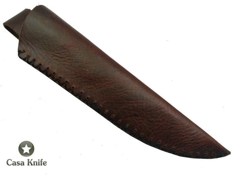 Adelar Filippon Faca para churrasco para colecionador forjada em aço damasco, empunhadura em Spalted Platano, 31 cm