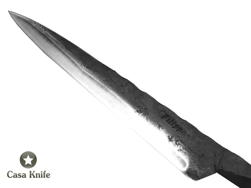 Adelar Filippon Faca para colecionador Brute Forge para correar toda forjada em aço 1045 - 27 cm