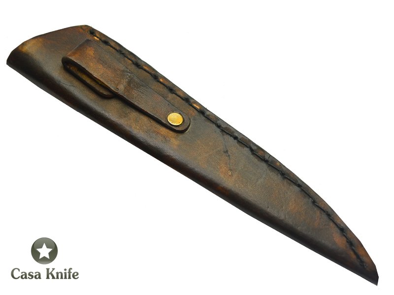 Adelar Filippon Faca para colecionador Brute Forge para correar toda forjada em aço 1045 - 27 cm