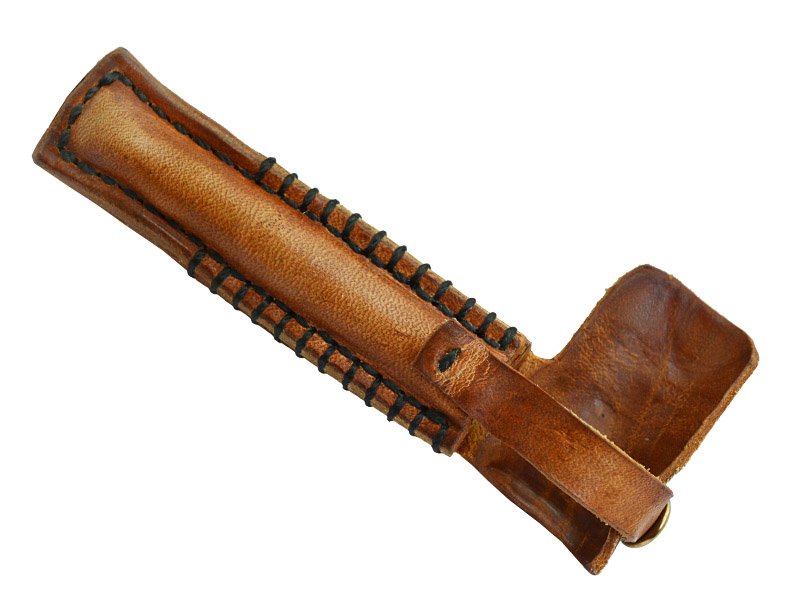 Cachimbo em forjado em aço damasco, 12 cm