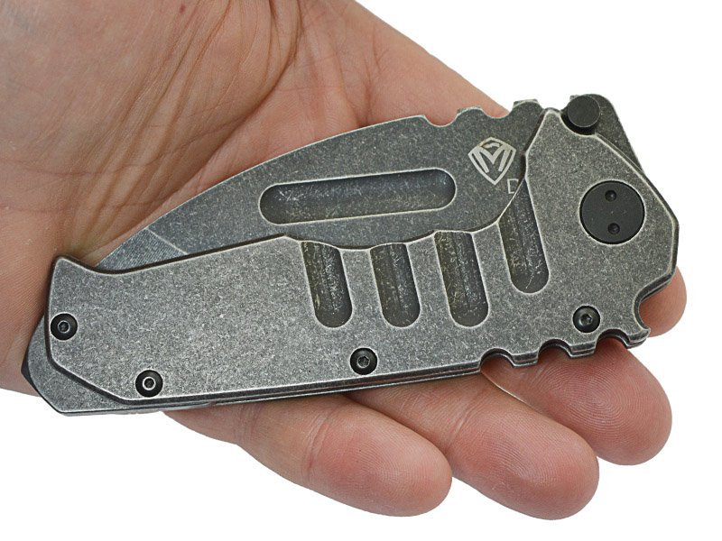 Canivete de bolso para colecionador, forjado em aço D2, 22cm