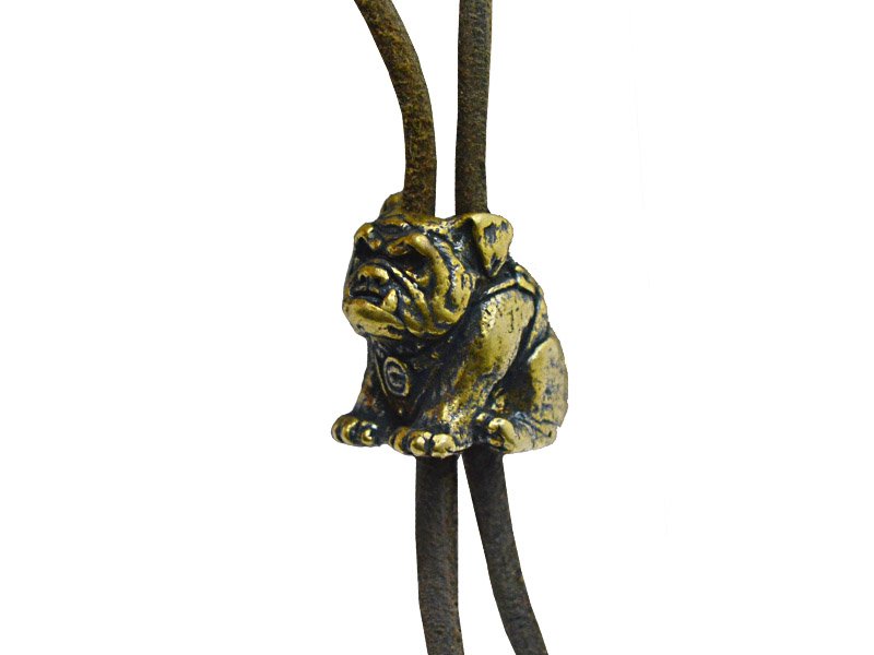 Canivete para colecionador em aço damasco. Empunhadura em cerejeira, 17 cm