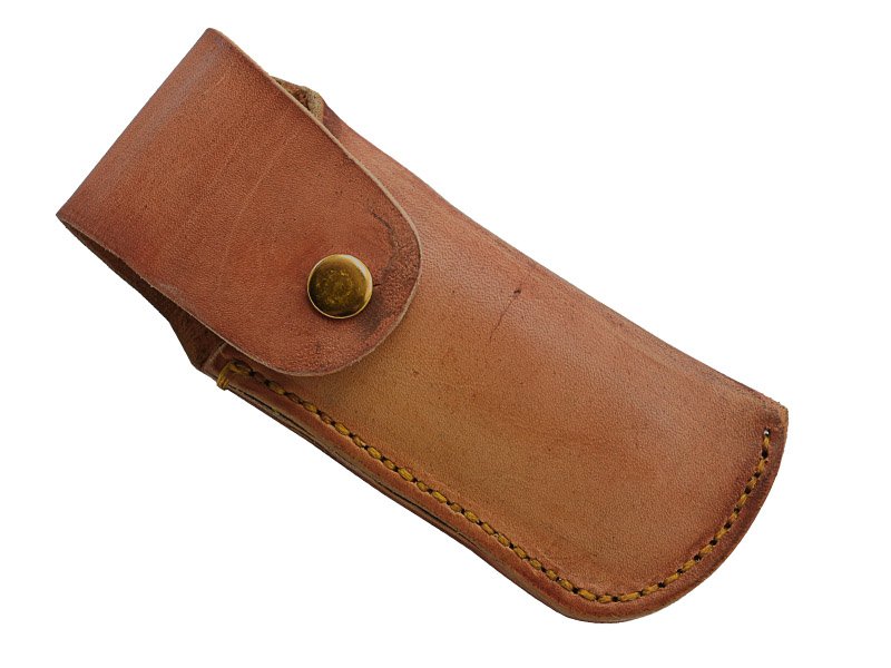 Canivete para colecionador forjado em aço damasco estilo Wharncliffe, 19 cm