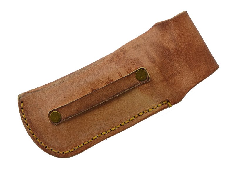 Canivete para colecionador forjado em aço damasco estilo Wharncliffe, 19 cm