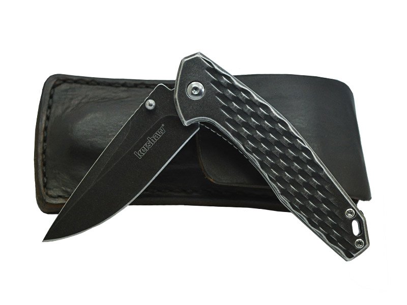 Canivete para colecionador Kershaw em aço 8cr13mou. 17 cm