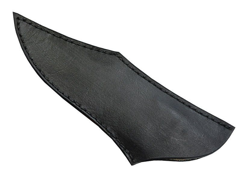Faca 5 finghter, para colecionador, forjada em aço san mai, empunhadura em radica de imbuia, 25 cm