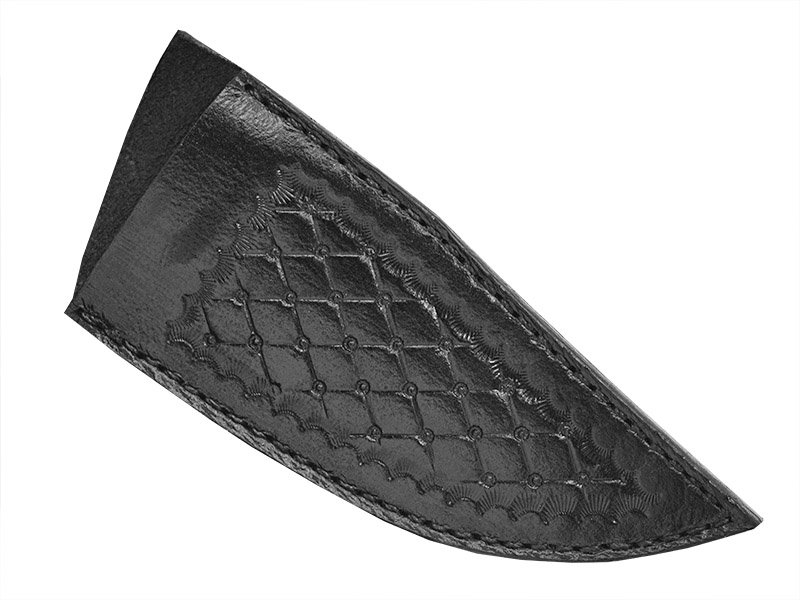 Faca 5 bowie para colecionador forjada em aço san mai, empunhadura em jacarandá, 25 cm