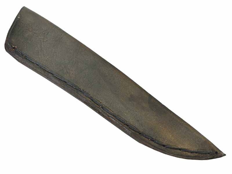 Adellar Filippon faca para colecionador forjada em aço inox, empunhadura em dente de javali, 25 cm