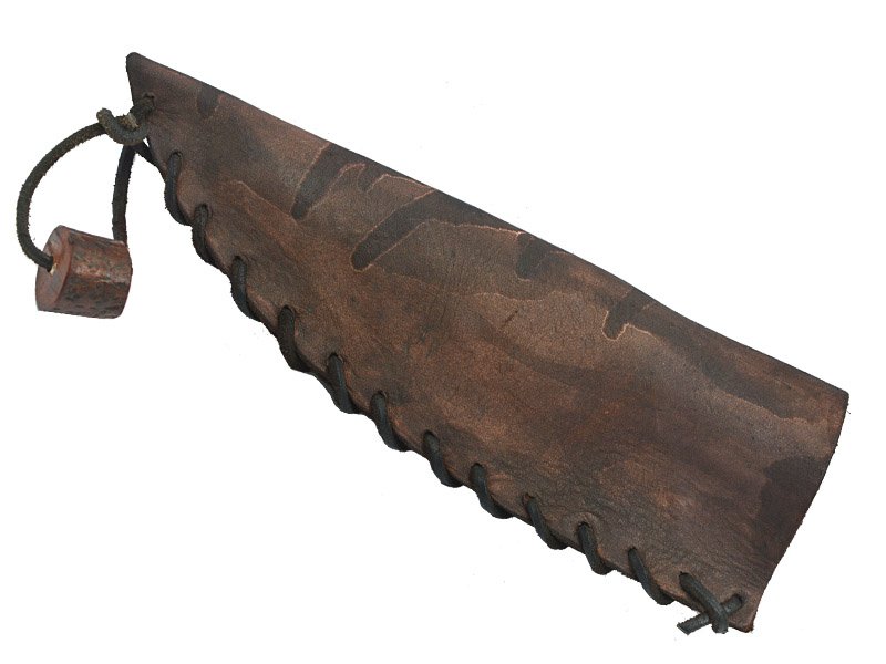 Faca para colecionador em Obsidiana verde. Empunhadura em chifre de cervo, 29 cm
