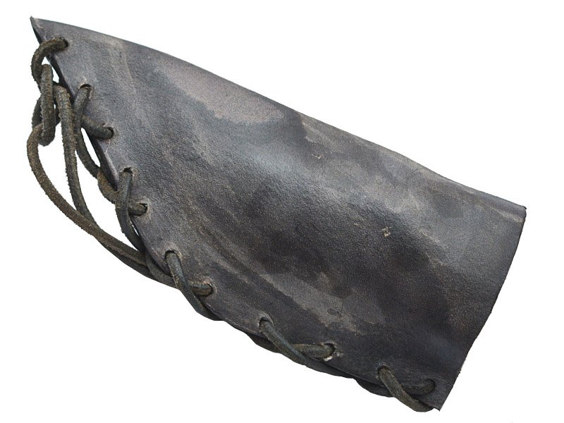 Faca para colecionador em obsidiana. Empunhadura em Bigberry estabilizada, 21 cm