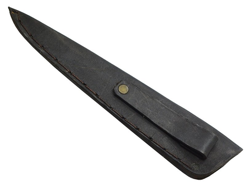 Adelar Filippon faca integral brüt forge para colecionador, aço 5160. Empunhadura em chifre de cervo, 30 cm