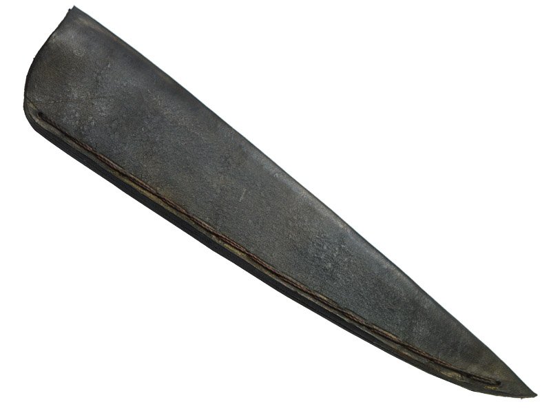 Adelar Filippon faca integral brüt forge para colecionador, aço 5160. Empunhadura em jacarandá da Bahia com um lindo mosaico Italiano, 32 cm