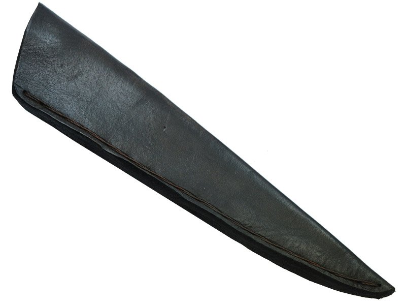 Adelar Filippon faca integral brüt forge para colecionador, aço 5160. Empunhadura em nogueira,30 cm