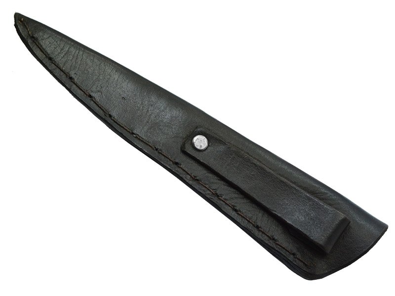 Adelar Filippon faca integral brüt forge para colecionador, aço 5160. Empunhadura em nogueira,30 cm