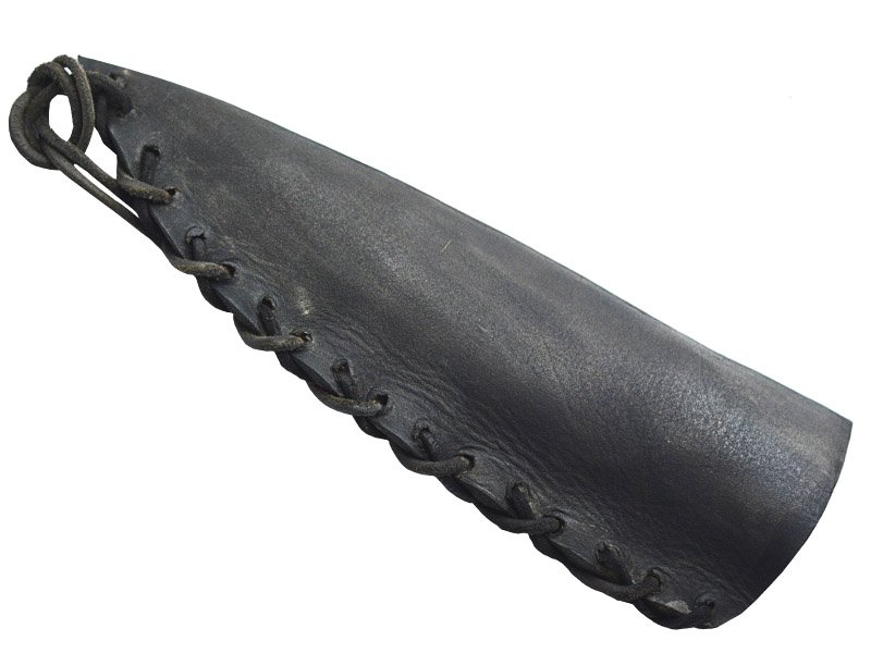 Faca para colecionador em Obsidiana verde. Empunhadura em chifre de cervo, 27 cm