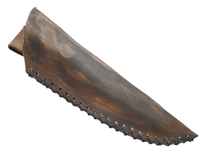 Faca para colecionador em Obsidiana. Empunhadura em uva do japão estabilizada, 26 cm