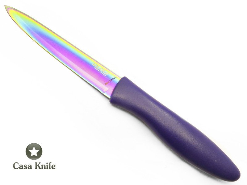 Conjuto de facas Osaka da linha Titanium com empunhadura em PVC