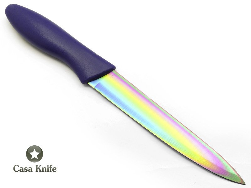 Conjuto de facas Osaka da linha Titanium com empunhadura em PVC