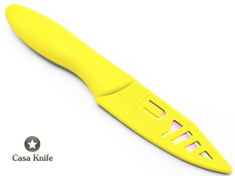 Conjuto de facas Osaka da linha Titanium com empunhadura em PVC