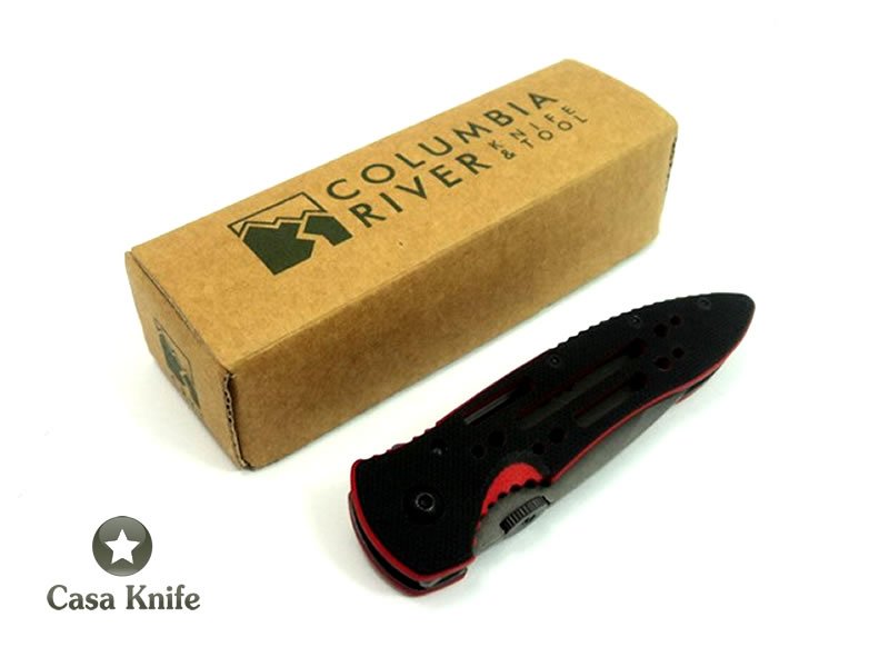 CRKT Canivete em aço carbono e empunhadura em 16,5 cm