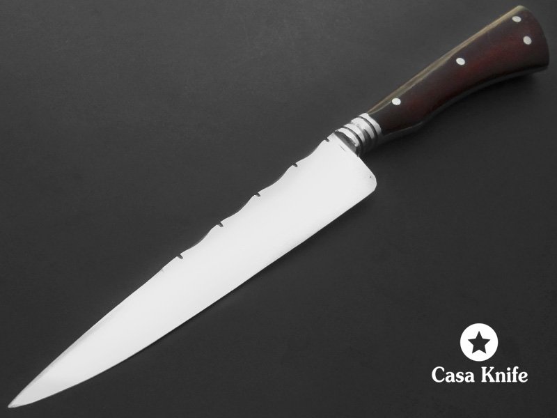 Cutelaria D Avila faca para colecionador em aço carbono com empunhadura em guajuvira 28 cm