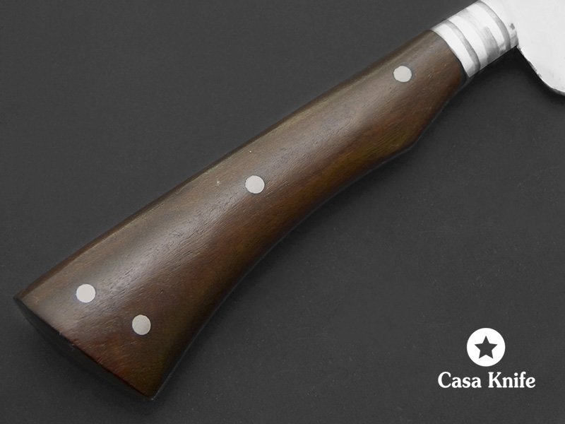 Cutelaria D Avila faca para colecionador em aço carbono com empunhadura em guajuvira 28 cm