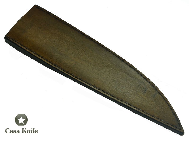 Johny Pauleto , Faca Bowie para colecionador forjada em aço 5160, com Empunhadura em Pau-Ferro gaúcho, 39 cm
