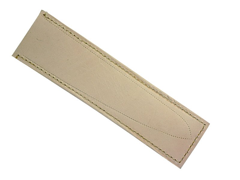 Faca cheff forjada em aço damasco. Empunhadura em madeira Roxinho do Pará, 34 cm