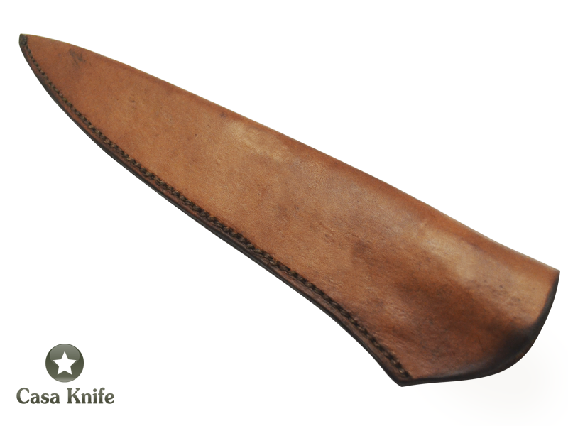 Faca Cheff para colecionador forjado em aço Go Mai 10 polegadas com oxidaçao preta. Empunhadura em Spalted de uva japonesa estabilizado,39 cm