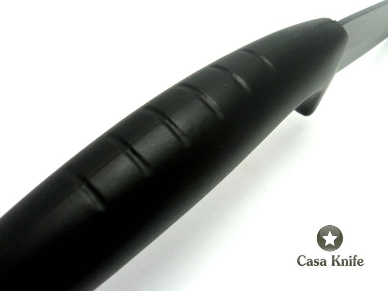 Faca em cerâmica com empunhadura em borracha 21 cm