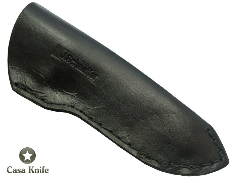 Faca Nessmuk para colecionador forjado em aço San Mai 1070/ 304 /58 HCR, Empunhadura em Ibuia, 23 cm