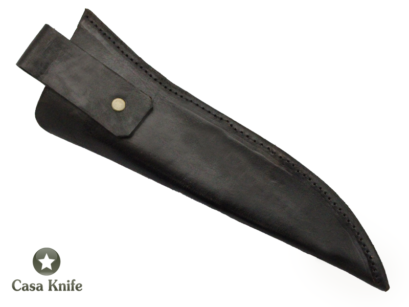 Faca para churrasco Monte Cristo para colecionador forjado em aço 5160. Empunhadura em Madeira de Jacarandá estabilizada , 32 cm