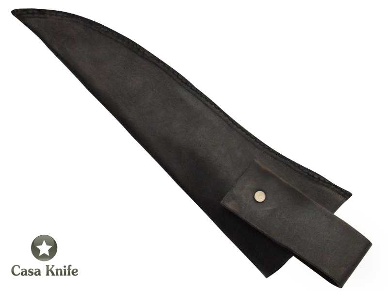 Faca para churrasco Monte Cristo para colecionador forjado em aço 5160. Empunhadura em Madeira de Jamelão, 30 cm