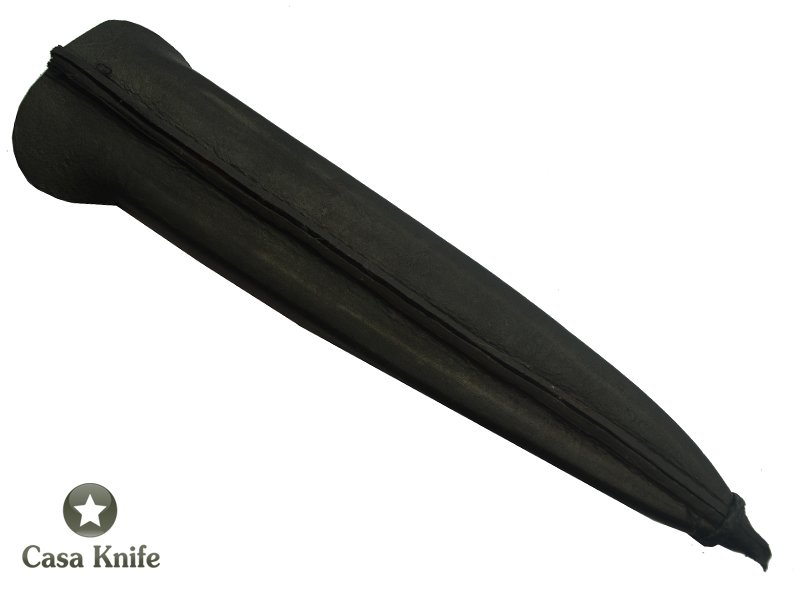 Faca para churrasco para colecionador forjado em aço San Mai 1070 com 1 barra aço carbono e 2 barras de inox 304, 31 cm