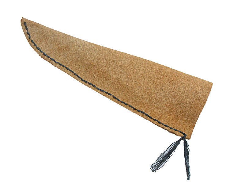 Faca para colecionador em Obsidiana. Empunhadura Ébano Africano estabilizada, 25 cm