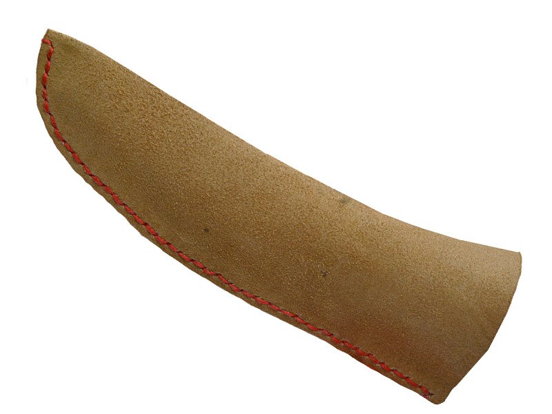 Faca para colecionador em Obsidiana. Empunhadura em chifre de cervo, 25 cm