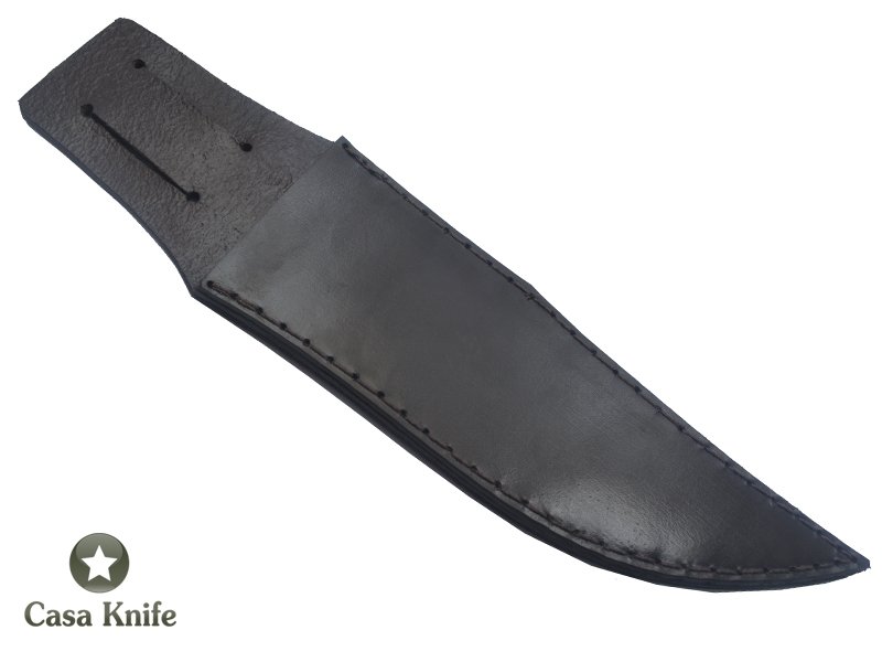 Faca para colecionador forjado em aço Go Mai em 5 camadas, 3 em aço 6160 e 2 em aço inox 420. Empunhadura Macaranduba, 28 cm