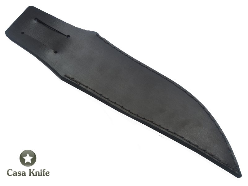 Faca para colecionador forjado em aço Go Mai em 5 camadas, 3 em aço 6160 e 2 em aço inox 420. Empunhadura Macaranduba, 28 cm