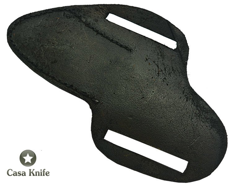 Faca Skinner Monte Cristo para colecionador forjado em aço 1080. Empunhadura em Corean. 18 cm