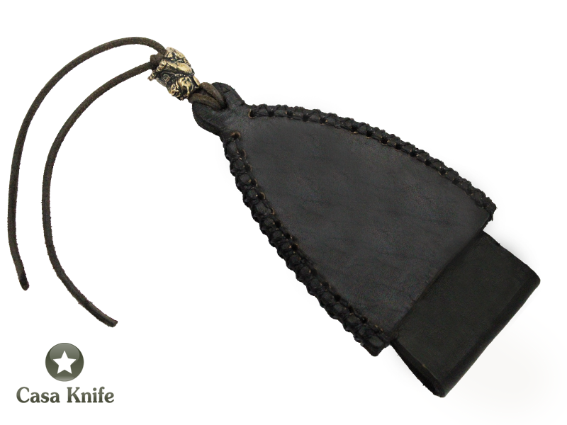 Faca Skinner Montecristo para colecionador forjado em aço 5160 . Empunhadura em Madeira Tapicuru, 19 cm