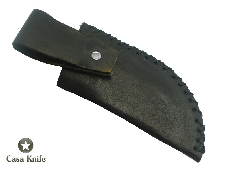 Faca Skinner Monte Cristo para colecionador forjado em aço 460. Empunhadura em Madeira Jacaranda Bahia, 19 cm