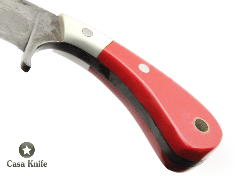 Faca Skinner para colecionador forjado em aço 5160. Empunhadura em Celeron, 16 cm
